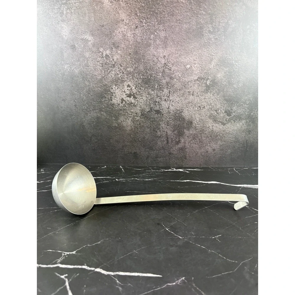 Halco 18/8 Stainless Steel Ladle Soup Spoon Server #3748 8oz 14in Long